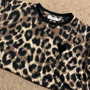 Leopard Mens Tshirt Topman